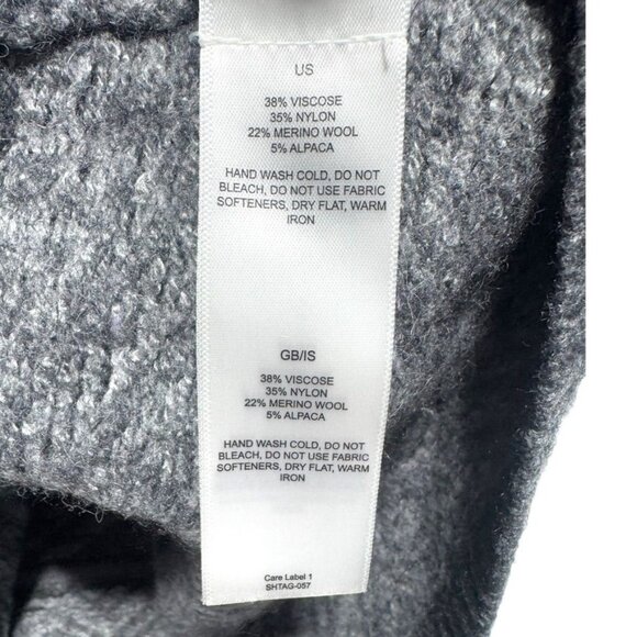 Sherpa Adventure Gear Gray Wool Sweater Size XL - Picture 7 of 7